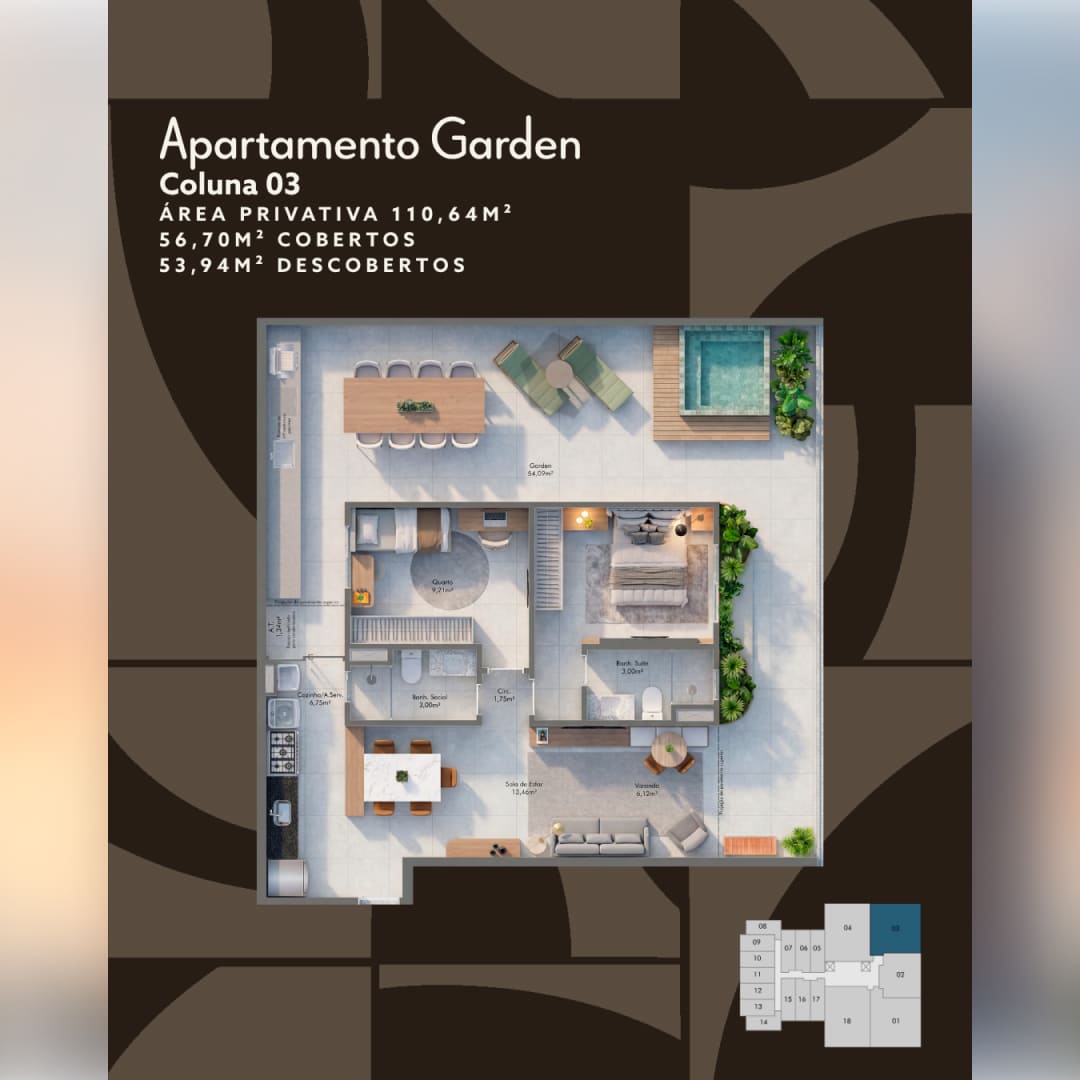 Apartamento Garden - ITA.living, Praia de Itaparica