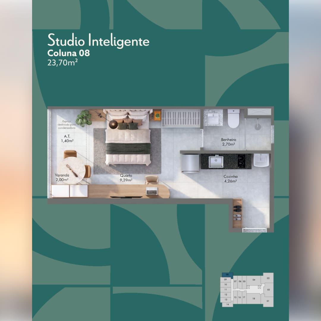 Studio - ITA.living, Praia de Itaparica
